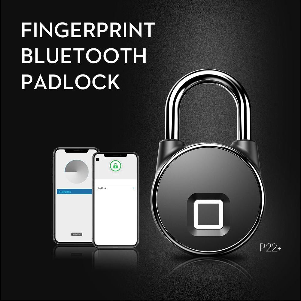 Bluetooth Rechargeable Fingerprint Padlock Bluetooth Rechargeable Fingerprint Padlock